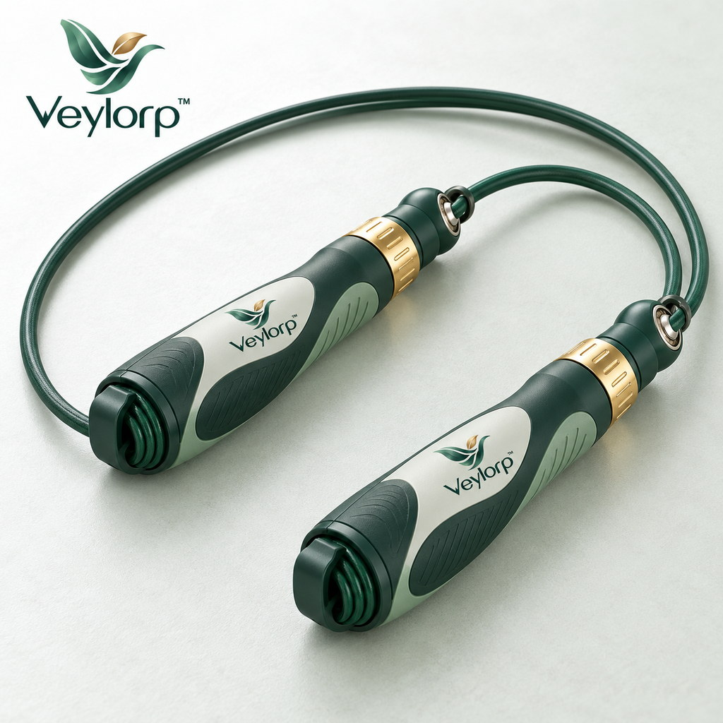 Veylorp™ Swivel Neck Adjustable Jump Rope